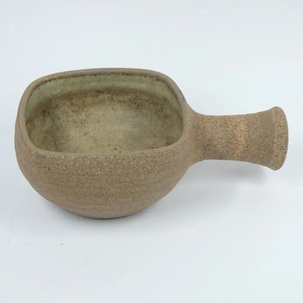 John Davidson New Mills Studio Pottery Stoneware Bowl Vintage